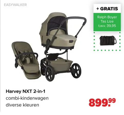 Aanbieding: Harvey NXT 2-in-1 combi-kinderwagen