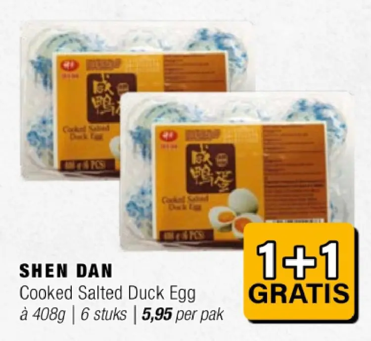 Aanbieding: Cooked Salted Duck Egg