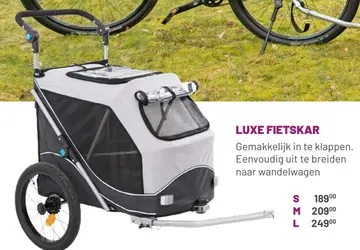 Aanbieding: LUXE FIETSKAR