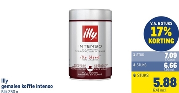 Aanbieding: Illy gemalen koffie intenso