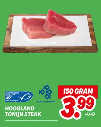 Aanbieding: Tonijn steak