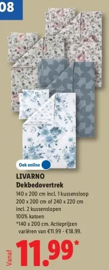Aanbieding: Dekbedovertrek
