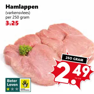 Aanbieding: Hamlappen