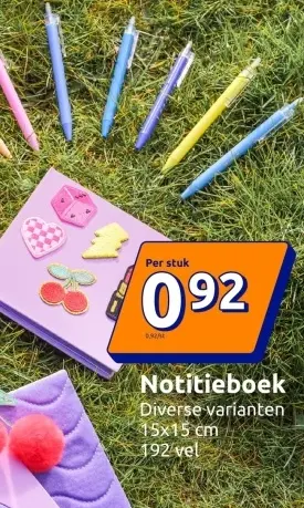 Aanbieding: Notitieboek