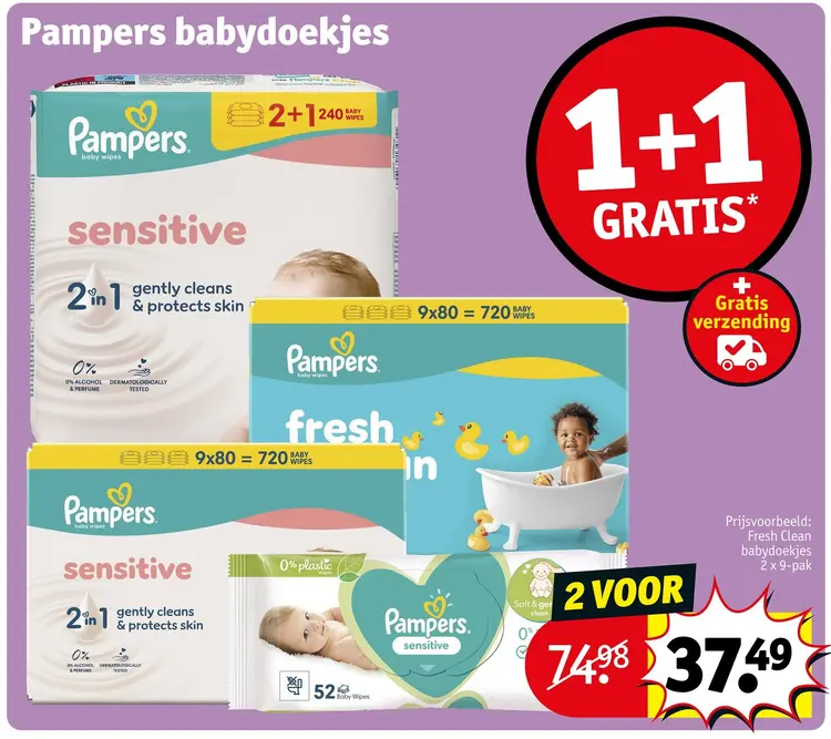 Aanbieding: Babydoekjes