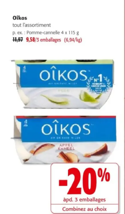 Offre: Oikos