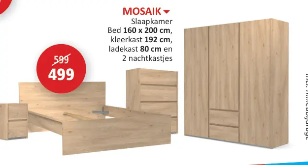 Promotie: MOSAIK Slaapkamer
