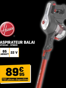 Offre: ASPIRATEUR BALAI HF122AH