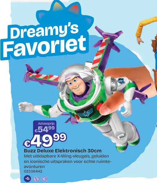 Promotie: Buzz Deluxe Elektronisch 30cm