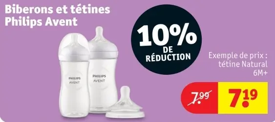 Offre: Biberons et tétines