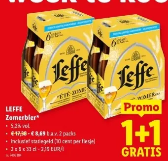 Promotie: Zomerbier