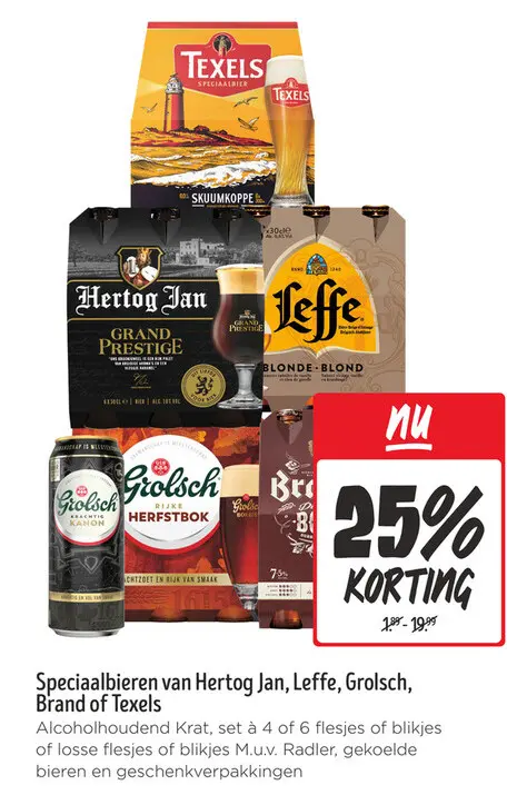 Aanbieding: Speciaalbieren