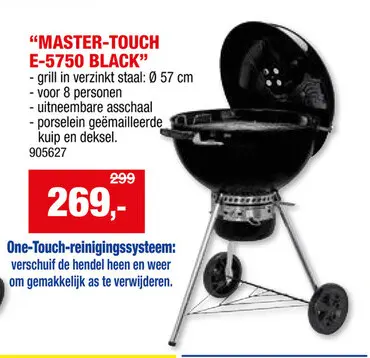 Promotie: Master-touch e-5750 black