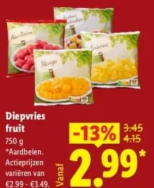 Aanbieding: Diepvries fruit