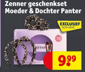 Aanbieding: Zenner geschenkset Moeder & Dochter Panter