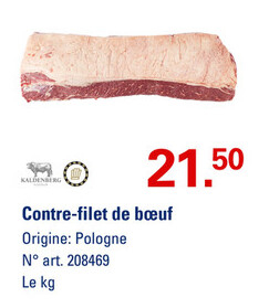 Offre: Contre-filet de bœuf