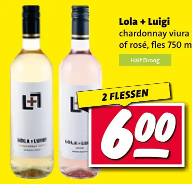 Aanbieding: chardonnay viura of rosé