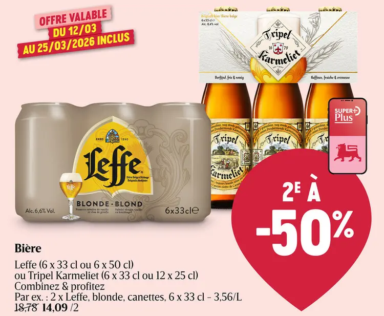 Offre: Bière