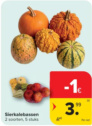 Offre: Sierkalebassen