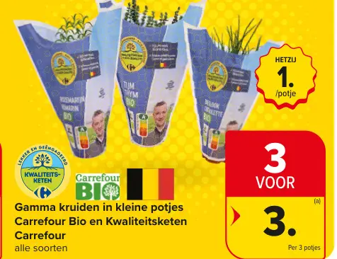 Promotie: Gamma kruiden in kleine potjes