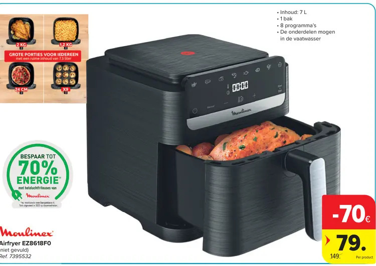 Promotie: Airfryer EZ8618F0