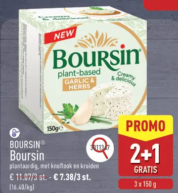 Promotie: Boursin