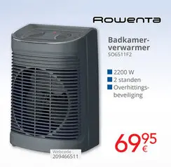 Promotie: Badkamerverwarmer