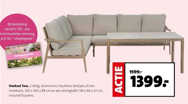 Aanbieding: Hoekset Tara
