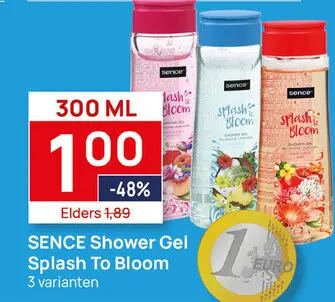 Aanbieding: Shower Gel Splash To Bloom