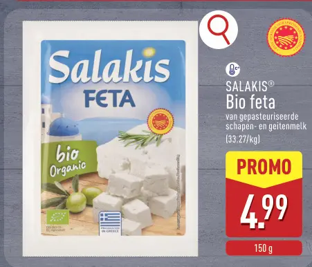 Promotie: Salakis Bio feta