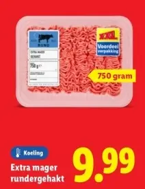Aanbieding: Extra mager rundergehakt