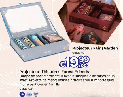 Offre: Projecteur d'histoires torche Amis de la forêt