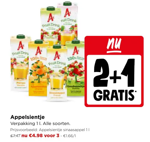 Promotie: Appelsientje