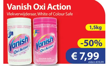 Aanbieding: Vanish Oxi Action