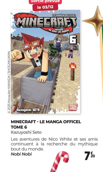 Offre: Minecraft - le manga officiel tome 6