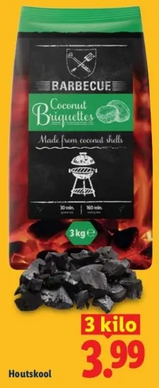 Aanbieding: Coconut Briquettes
