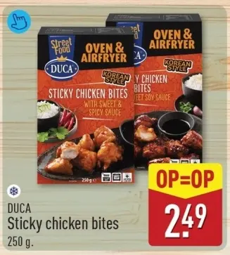 Aanbieding: Sticky chicken bites