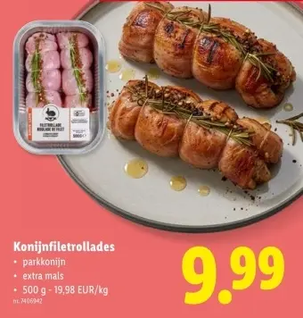 Promotie: Konijnfiletrollades