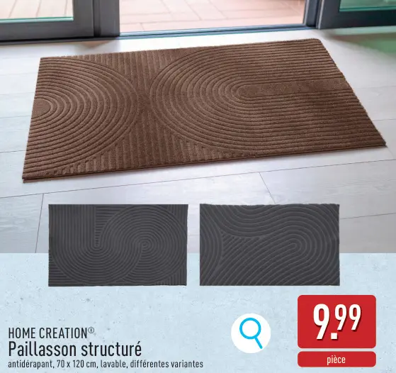 Offre: Paillasson structuré