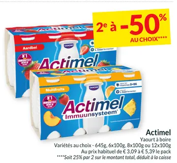 Offre: Actimel