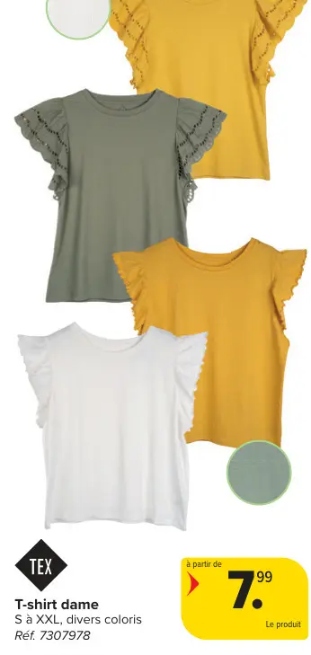 Offre: T-shirt dame
