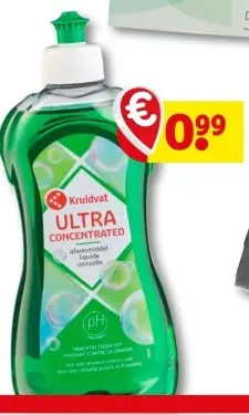 Aanbieding: ULTRA CONCENTRATED afwasmiddel