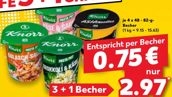 Aanbieding: Pasta Pot / Asia Noodles