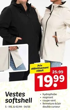 Offre: Vestes softshell