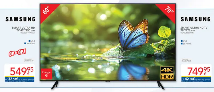 Promotie: Smart ultra hd tv