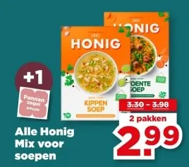 Aanbieding: Alle Honig Mix voor soepen