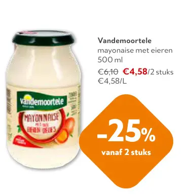 Promotie: Mayonaise met eieren