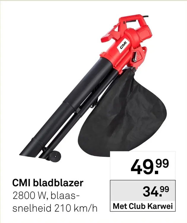 Aanbieding: CMI Bladblazer