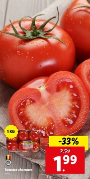 Offre: Tomates charnues