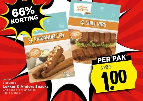 Aanbieding: Lekker & Anders Snacks